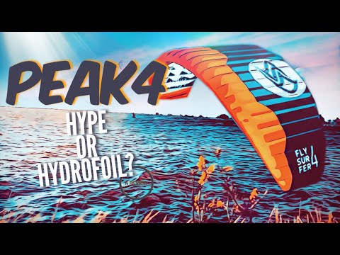 Load and play video in Gallery viewer, Flysurfer 5m Peak 4 Foil Kite USED
