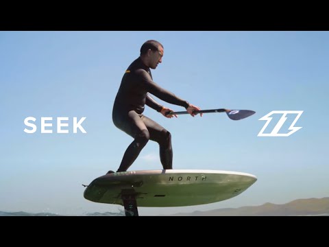 Load and play video in Gallery viewer, 2021 North Seek Wing Foilboard 97L
