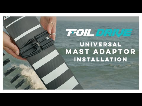 Load and play video in Gallery viewer, Foil Drive Universal Mast Adapter

