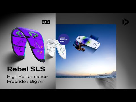 Load and play video in Gallery viewer, 2026 Duotone Rebel SLS Kiteboarding Kite
