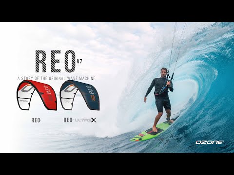 Load and play video in Gallery viewer, Ozone Reo V7 Ultra X Kiteboarding Kite
