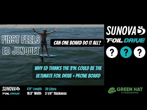 Load and play video in Gallery viewer, Sunova x Foil Drive Foilboard
