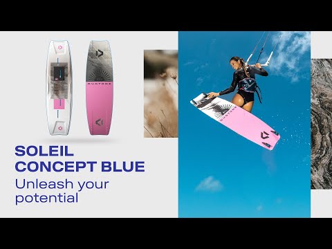 Load and play video in Gallery viewer, 2025 Duotone Soleil Concept Blue Kiteboard
