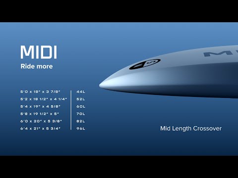 Load and play video in Gallery viewer, 2025 North Midi Foilboard
