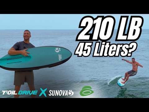 Load and play video in Gallery viewer, Sunova Foil Drive Trench Foilboard
