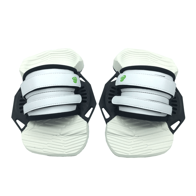 Green Hat Kiteboarding White 2S Bindings