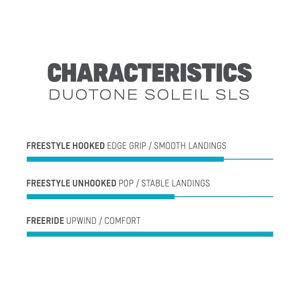 2023 Duotone Soleil SLS Characteristics