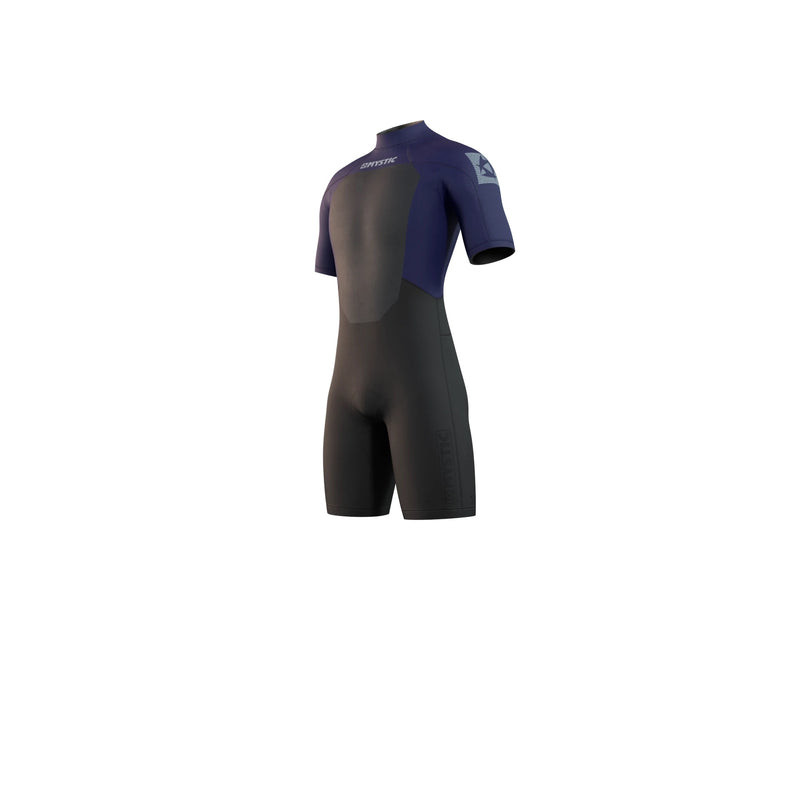 Load image into Gallery viewer, 2021 Mystic Brand 3/2 Back-Zip Flatlock Shorty Wetsuit
