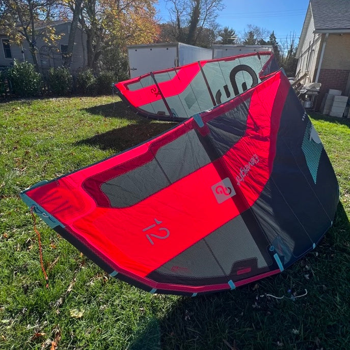 Load image into Gallery viewer, 2022 Eleveight XS V2 12m Kiteboarding Kite USED
