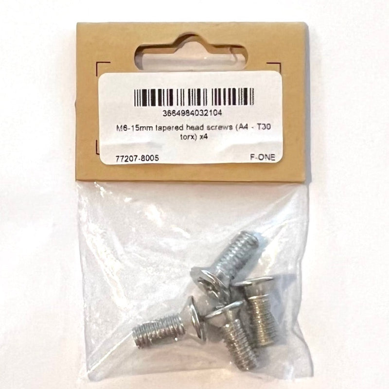 Load image into Gallery viewer, F-One M6x15mm Torx Screws Set of 4
