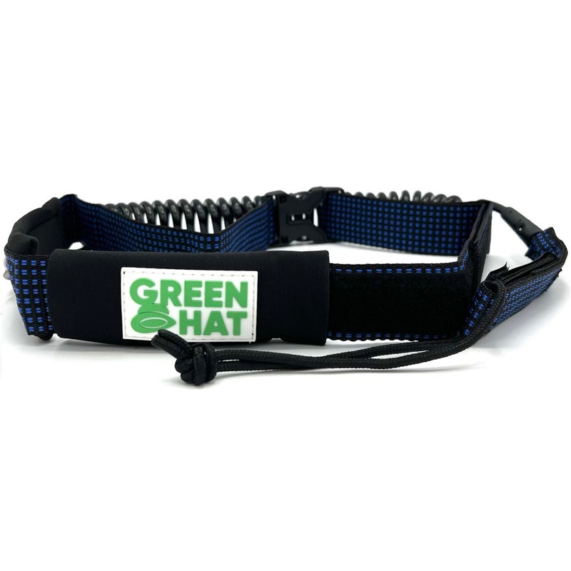Load image into Gallery viewer, Green Hat Coiled Wing Waist Leash
