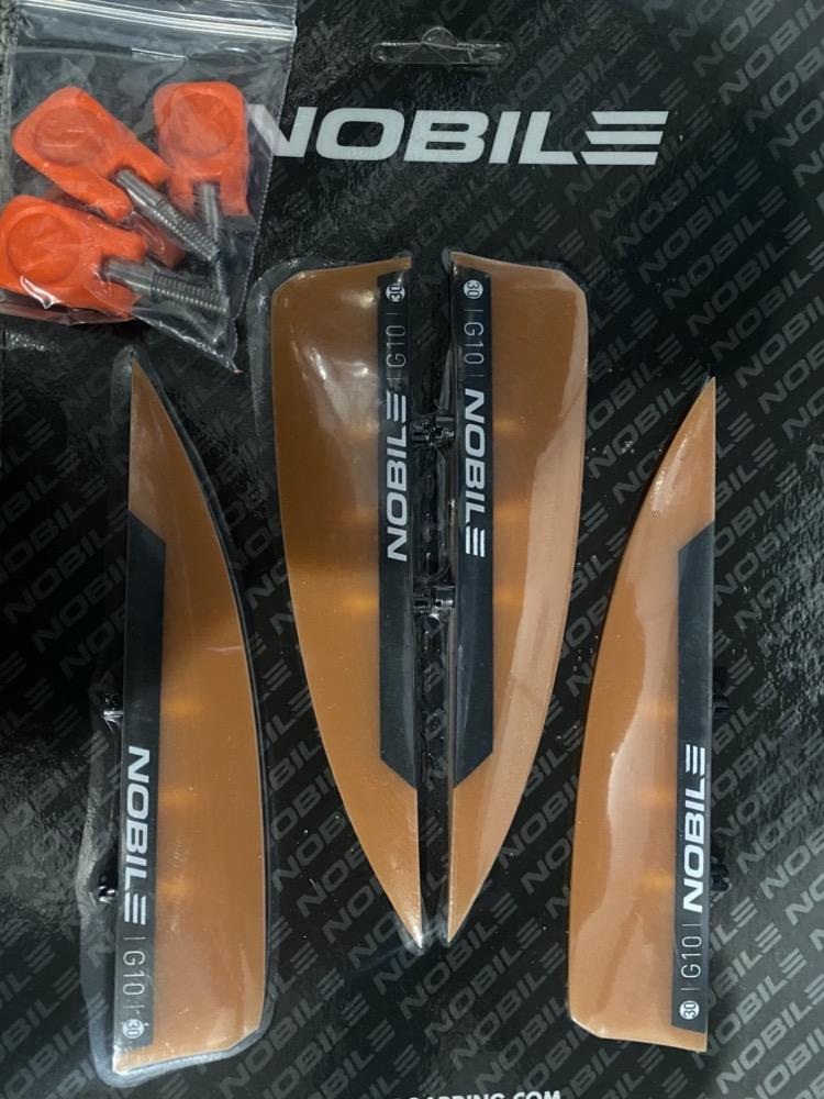 Load image into Gallery viewer, Nobile G10 30mm Fins
