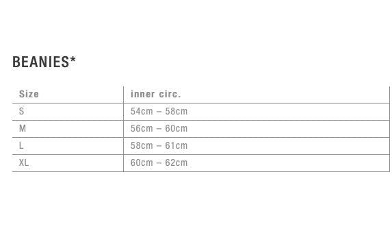 Load image into Gallery viewer, Ion Hood Size Chart
