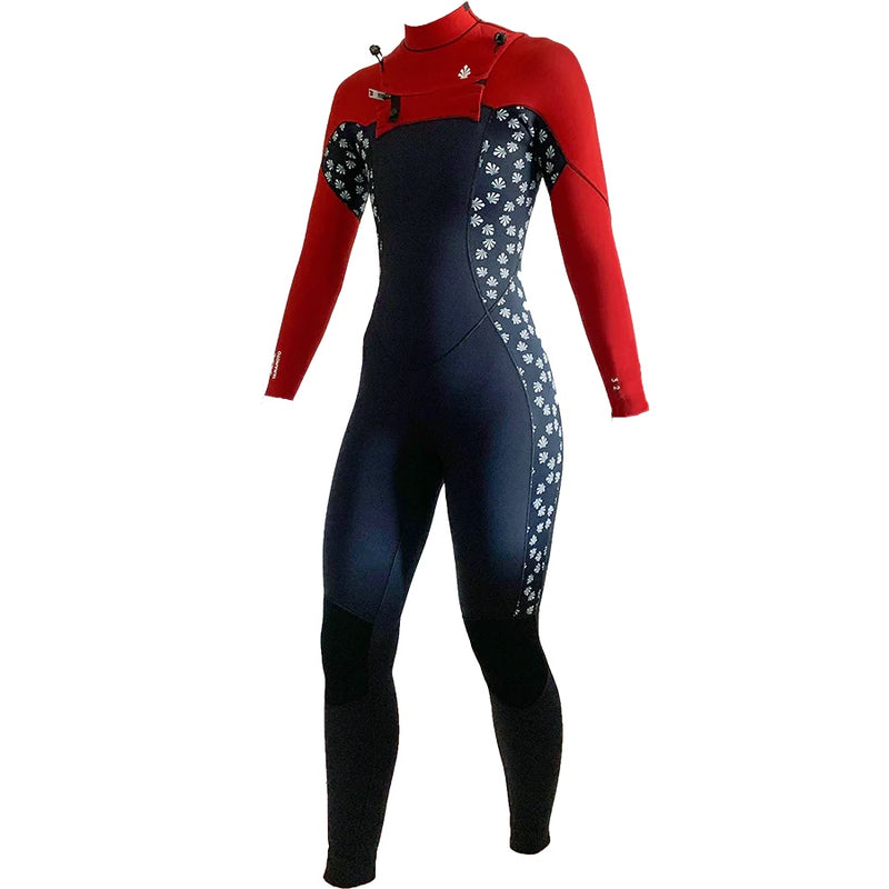 Load image into Gallery viewer, Saint Jacques Lisa Yamamoto 5/3 Front-Zip Women&#39;s Wetsuit

