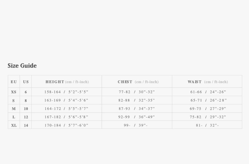 Load image into Gallery viewer, Mystic Star 5/3 Back-Zip Women&#39;s Wetsuit Size Chart
