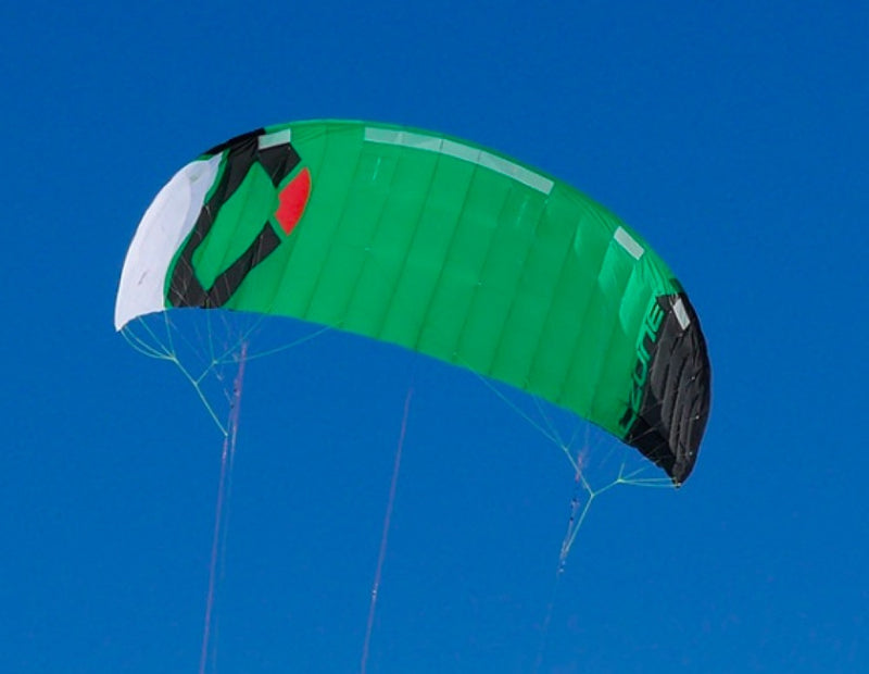 Load image into Gallery viewer, Green Ozone Explore V1 Foil Kite
