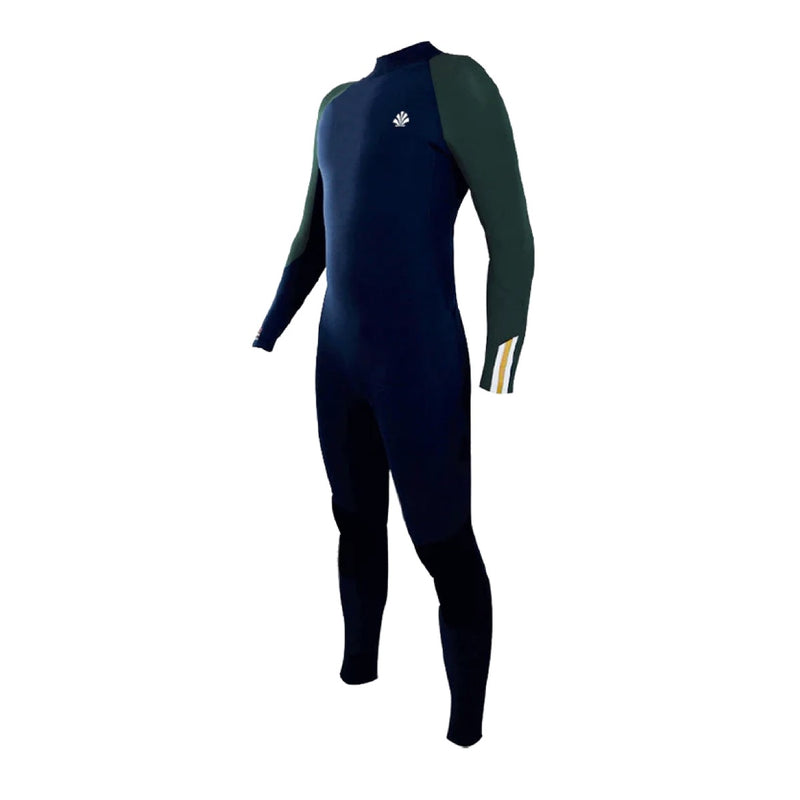 Load image into Gallery viewer, Saint Jacques Clovis Quick Dry 5/4 Back-Zip Wetsuit Blue / Green 

