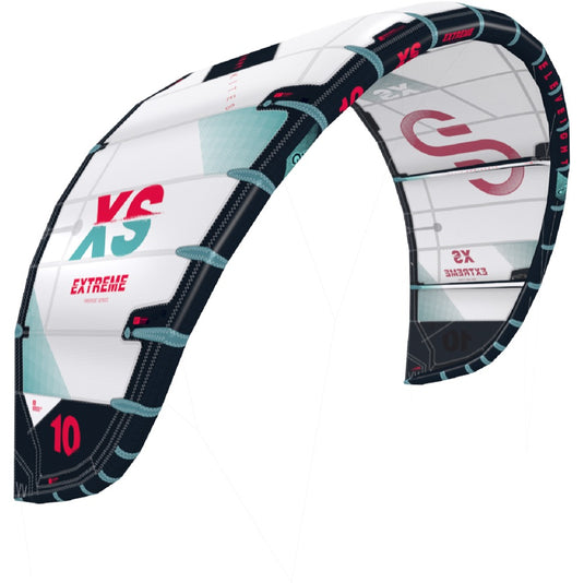 2024 Eleveight XS V4 White Kiteboarding Kite