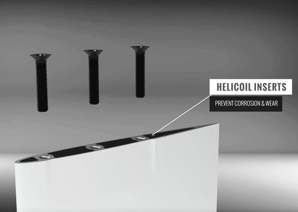 Cabrinha Fusion Alloy Foil Mast Helicoil Inserts