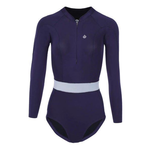 Saint Jacques Jade Long Sleeve Shorty 3/2 Women's Wetsuit Blue