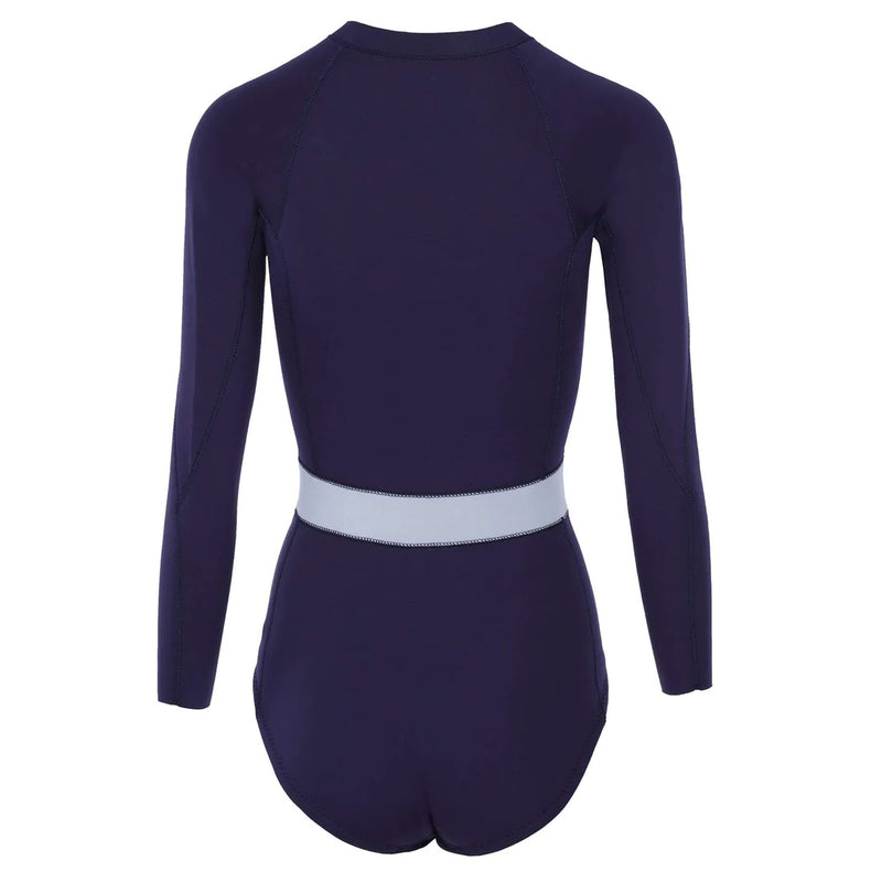 Load image into Gallery viewer, Saint Jacques Jade Long Sleeve Shorty 3/2 Women&#39;s Wetsuit Navy
