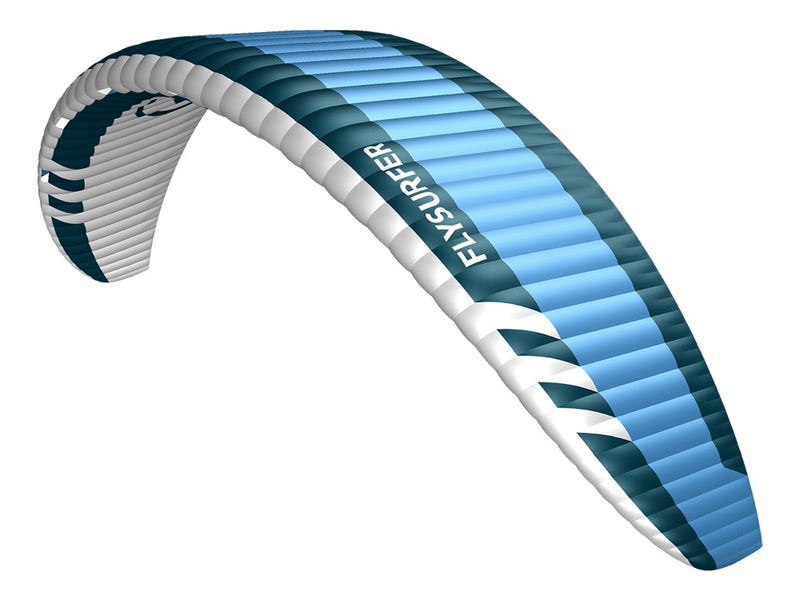 Load image into Gallery viewer, Steel Blue Flysurfer Sonic 3 Foil Kite
